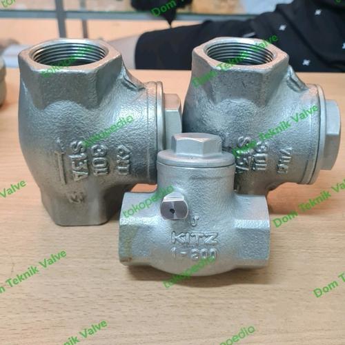 Jual check valve 1" inch kitz SS / stainless stell Jakarta Barat