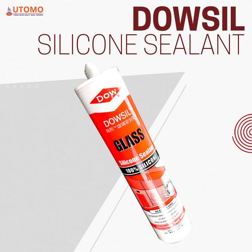 Jual Sealant lem silicon asam kaca aquarium cermin dowsil Kab