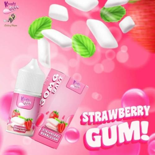 Promo Krusty Gum Strawberry Bubblegum Salt Nic 30ML by JavaJuice