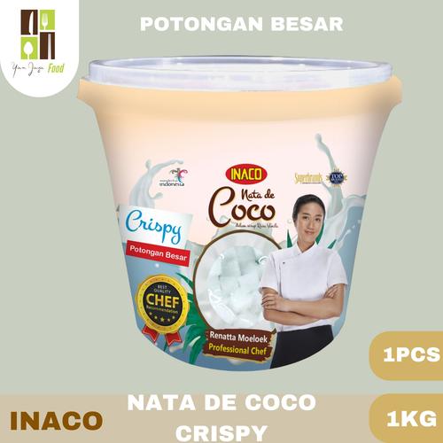 Jual Inaco Nata De Coco Crispy Potongan Besar / Potongan Kecil 1KG ...