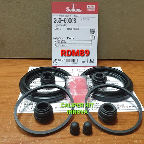 Jual CALIPER KIT INNOVA SPZ8 SEIKEN 044780K060 KALIPER KIT CAKRAM