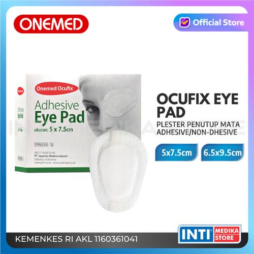 Jual ONEMED Plester Penutup Mata OCUFIX EYE PAD Adhesive / Non