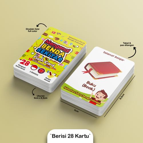 Promo Flash Card Kartu Pintar Belajar Anak Mainan Edukasi Flashcard ...