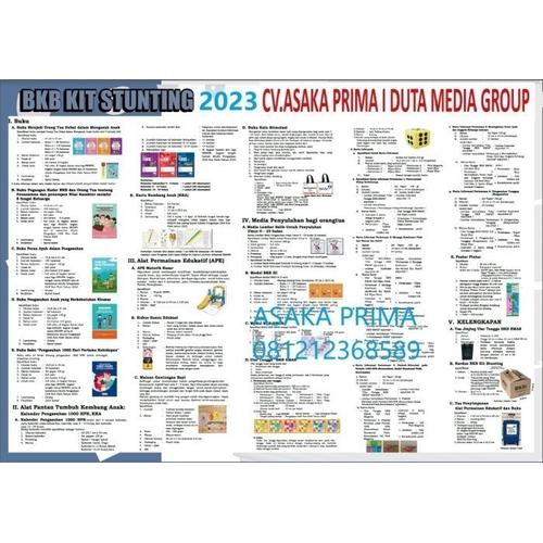 Jual BKB STUNTING BKKBN tahun 2023 - Kota Tangerang - asaka mandiri