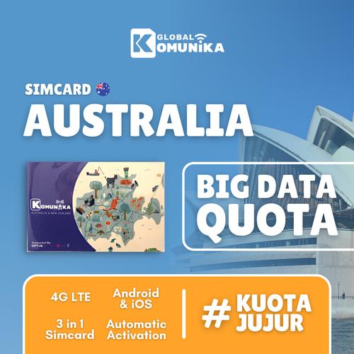 Jual SIM CARD AUSTRALIA AUSTRALIA NEW ZEALAND SIMCARD 12GB Jakarta Pusat Global Komunika
