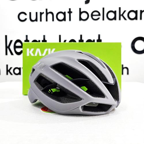 KASK PROTONE ICON WG11 Fahrradhelm Grey M - Für Erwachsene, Mit Guter Belüftung & Komfort