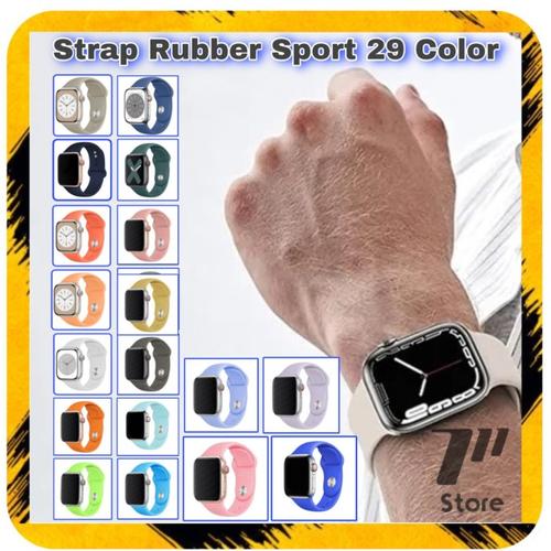 Iwatch Band Dark Grey Apple Watch Band Strap Rubber Band Apple