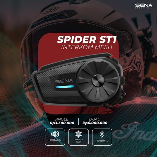 Jual SENA Spider ST1 (Interkom Helm Sena Mesh) CLAMP KIT SET