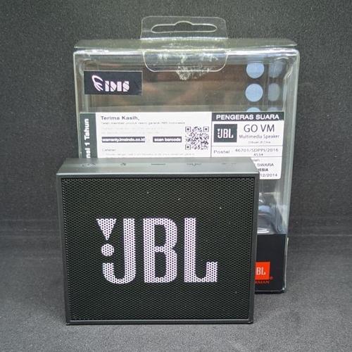 Jual JBL GO 1 ORIGINAL HITAM Kota Surabaya First Audios Tokopedia
