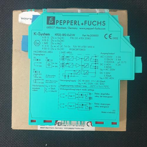 Jual Pepperl Fuchs Switch Amplifier KFD2-SR2-Ex2.W - Kota Surabaya ...