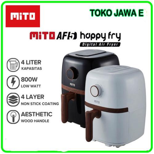 Promo MITO AIR FRYER MITO AF5 AIR FRYER Wood Series Kapasitas 4 Liter