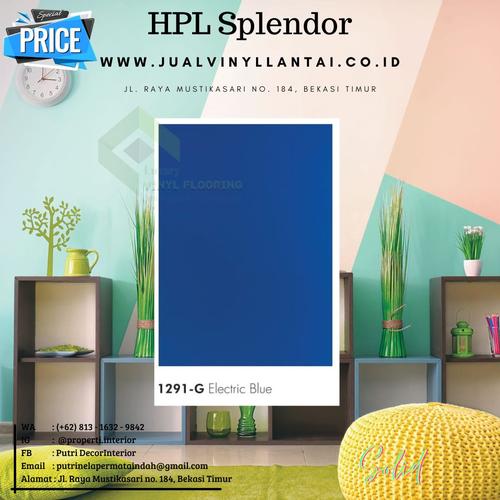 Jual HPL Splendor Solid G Electric Blue - finishing furniture - Jakarta ...