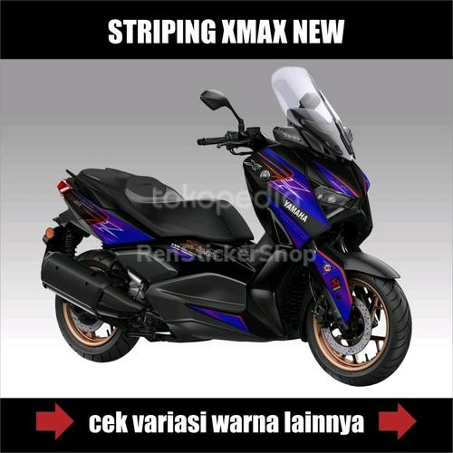 Jual Sticker Yamaha Xmax New 2023/2024 Livery CyberCity / Striping Xmax ...
