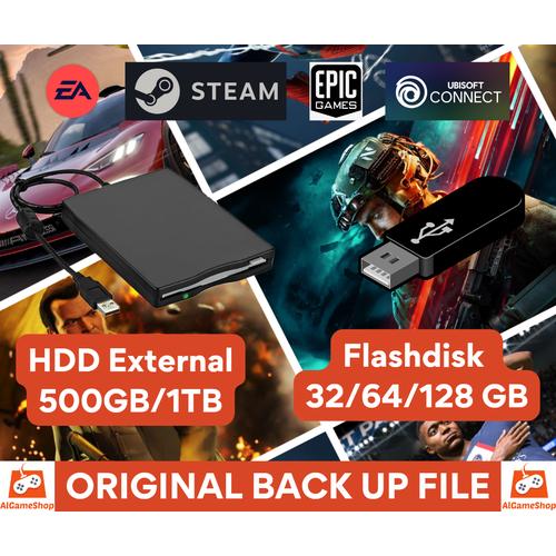 Jual Backup Game File Steam Origin EA Ubisoft Dll Original (Flashdisk ...