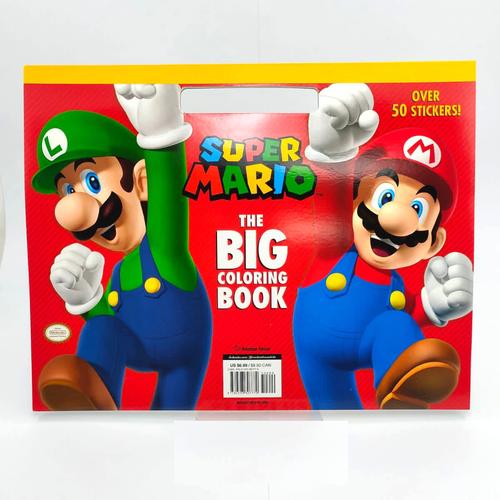 Promo Buku Anak Import Super Mario: The Big Coloring Book (Nintendo ...