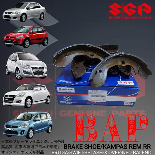 Jual BRAKE SHOEKAMPAS REM BELAKANG ERTIGA/SWIFT/SPLASH/XOVER/NEO