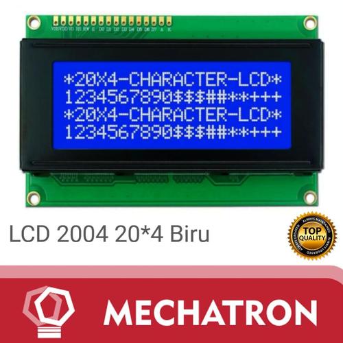 Jual LCD2004 20X4 LCD 2004A LCD 2004 LCD Module 5V Biru Blue Hijau ...