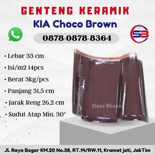 Jual Genteng KIA Coco Brown Kw1 / Genteng Murah Berkualitas Jakarta