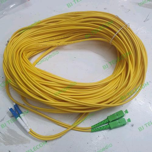 Jual patch cord SC APC - LC UPC 30 meter duplex singlemode - Jakarta ...