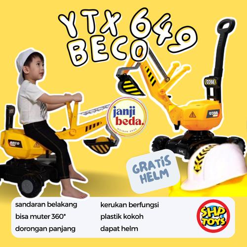 Jual Mainan Anak Mobil Mobilan Traktor Dorongan BECO YTX 649