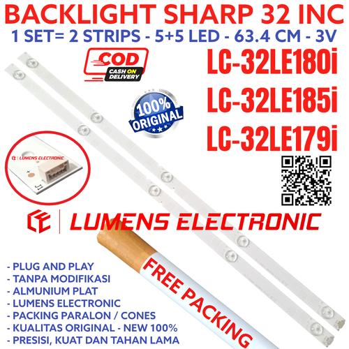 Jual BACKLIGHT LED SHARP 32 IN 32LE180i 32LE185i 32LE1801 32LE1851 ...