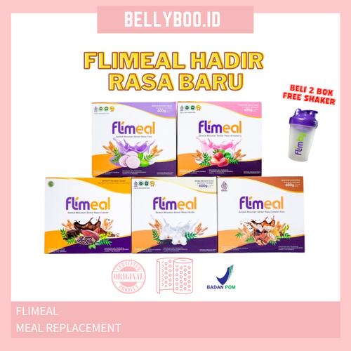 Jual Flimeal Meal Replacement rasa Coklat by Flimty - 1 Box isi 12 ...