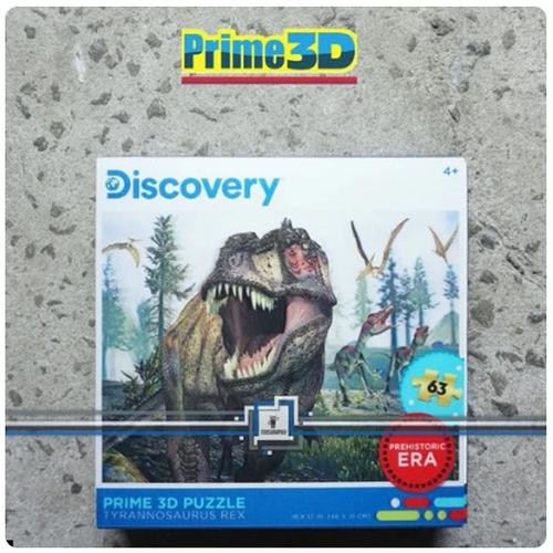 Jual Prime 3D Puzzle Discovery TREX TYRANNOSAURUS REX Dinosaurs ...