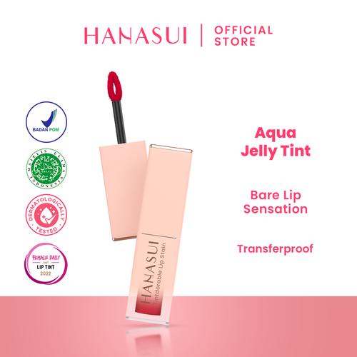 Promo Hanasui Tintdorable Lip Stain Lip Tint 01 cherry Kab