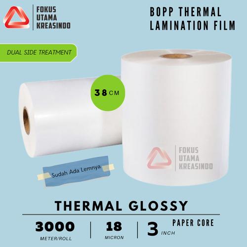 Promo Plastik Laminating Thermal Glossy / Doff 38cm Ivory Art Paper ...