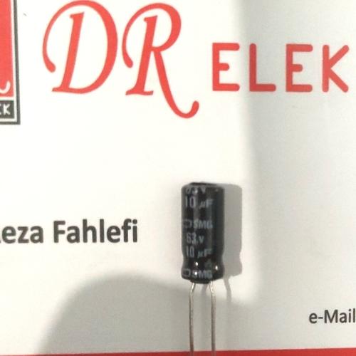 Intertechnik 330µF/63V Sound Frequency Capacitor (Elko) RAU330 - 270112-0022, Made In Germany