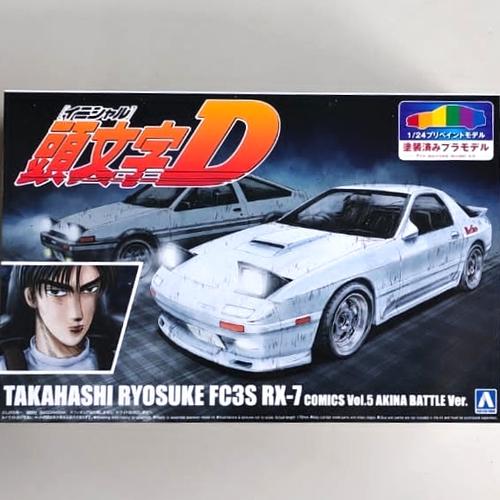 Maquette Aoshima 1/24 - Mazda FC3S RX-7 Initial D - Ryosuke Takahashi Vol.5 - Occasion