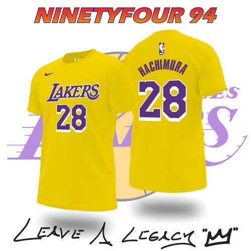 新品ですLos Angeles Lakers Hachimura 28 ジャージ（ジャージの