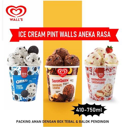 Promo Ice Cream Pint Walls Aneka Rasa - Oreo Original, 410ml - Jakarta ...