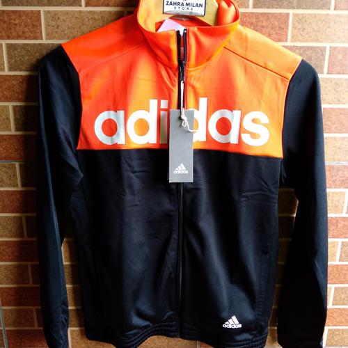 Jaket Adidas Black Orange II Original di Zahra Milan Store Original  Tokopedia