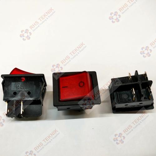 Jual Roker switch 4 pin Saklar on/off 4 kaki lebih tahan panas - Taiwan ...