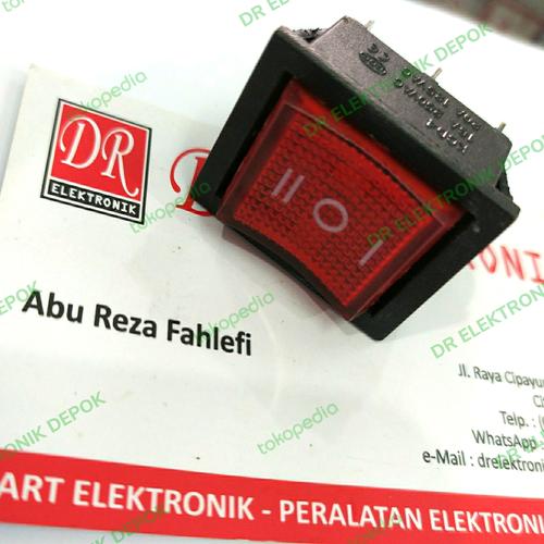 Jual Saklar ON OFF ON 3 posisi 20A kaki switch LAMPU besar listrik 6 ...