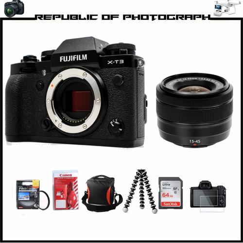 Jual FUJIFILM XT3 Body Only / Fujifilm XT3 Kit 1545MM / Fujifilm XT3