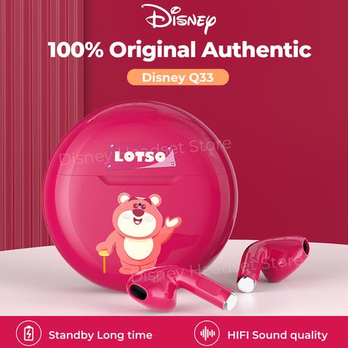 Jual Ori Disney Q33 Bluetooth Earphones TWS Wireless Noise Earbuds