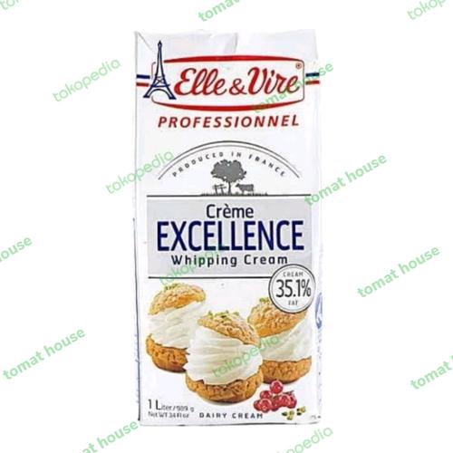 Jual Elle & Vire Whipping Cream 1 Liter Jakarta Selatan tomat house