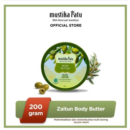 Jual Mustika Ratu Zaitun Body Butter 200 gr Melembabkan Melembutkan ...