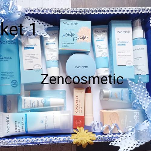 Jual Paket Wardah Seserahan Lengkap/Skincare Wardah Lengkap. - Paket 1