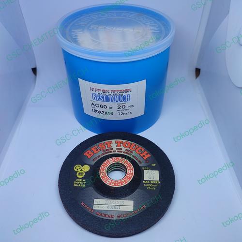 Jual Nippon Resibon Best Touch 100 X 2 X 26 AC60 Batu Gurinda Flexible ...