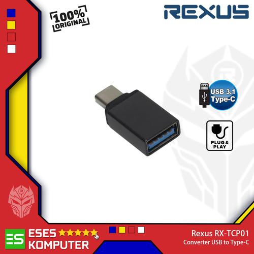 Jual Converter Rexus USB To Type C RX-TCP01 | OTG USB To Type C - Kota ...