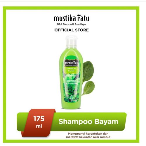 Jual Mustika Ratu Shampoo Bayam 175ml perawatan untuk rambut rontok ...