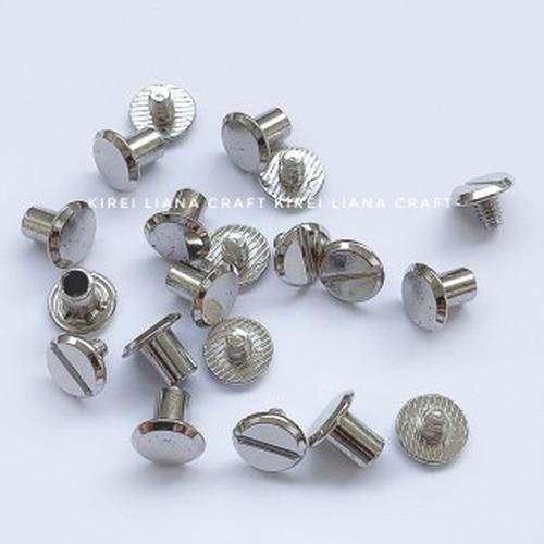 Jual Baut Skrup Screw Paku Rivet 4 x10 mm NIKEL - Baut Agenda - Jakarta ...