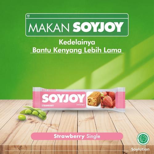 Promo SOYJOY Snack protein Bar Kedelai tenaga recovery lari sepeda