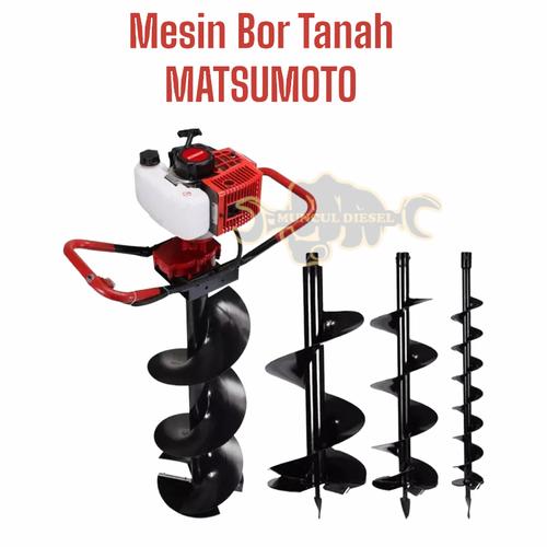 Jual Mesin Bor Tanah Matsumoto mesin Earth Auger Matsumoto - MED - 680 ...