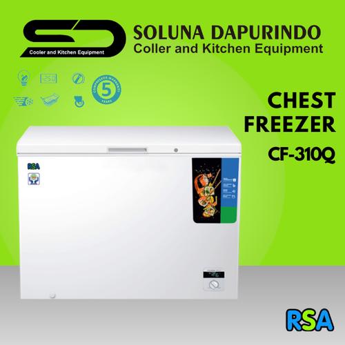 Jual RSA Chest Freezer CF310Q / CF310Q/CF310 Kota Surabaya Soluna