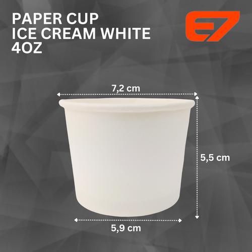 Promo Paper Cup Putih Polos Ice Cream - Ice Cream Cup, Gelas Kertas Es ...