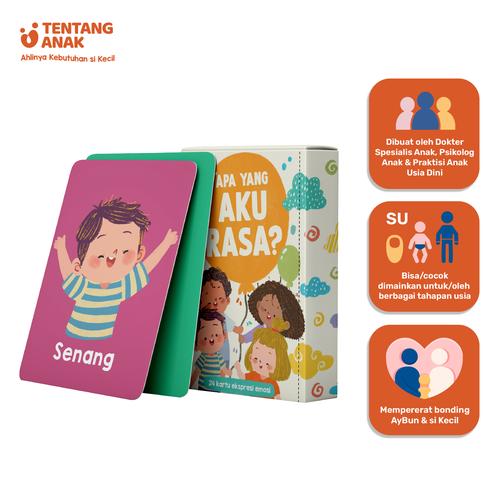 Promo Tentang Anak "Apa yang Aku Rasa" Flashcard Mainan Edukasi